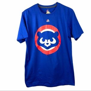 Chicago Cubs Majestic branded Mens Cooperstown Collection Huntington Tee Sz M